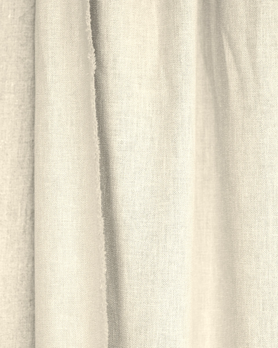 Linen / Warm Ivory: Digital texture close-up