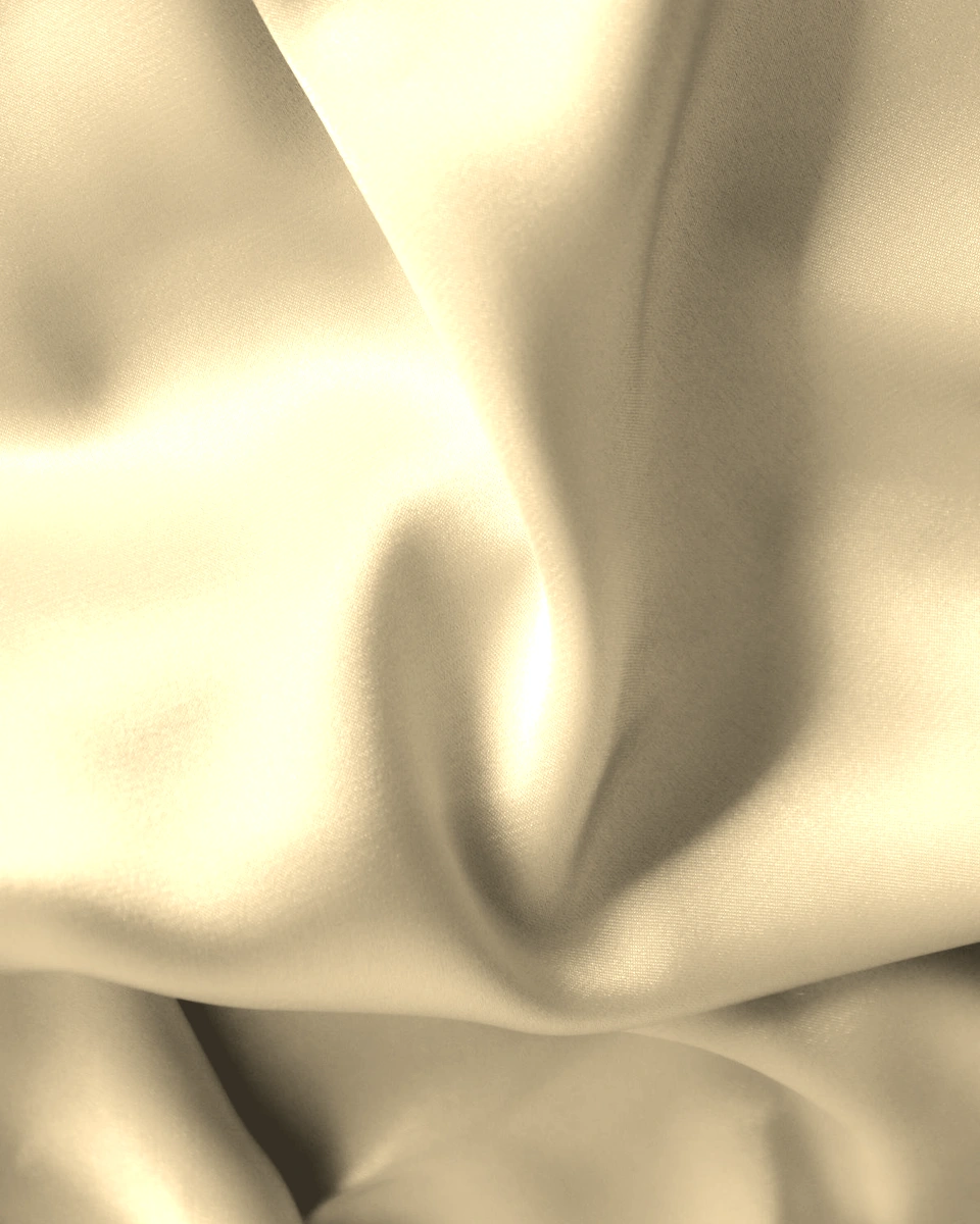Silk Satin Study / Champagne: Digital texture close-up