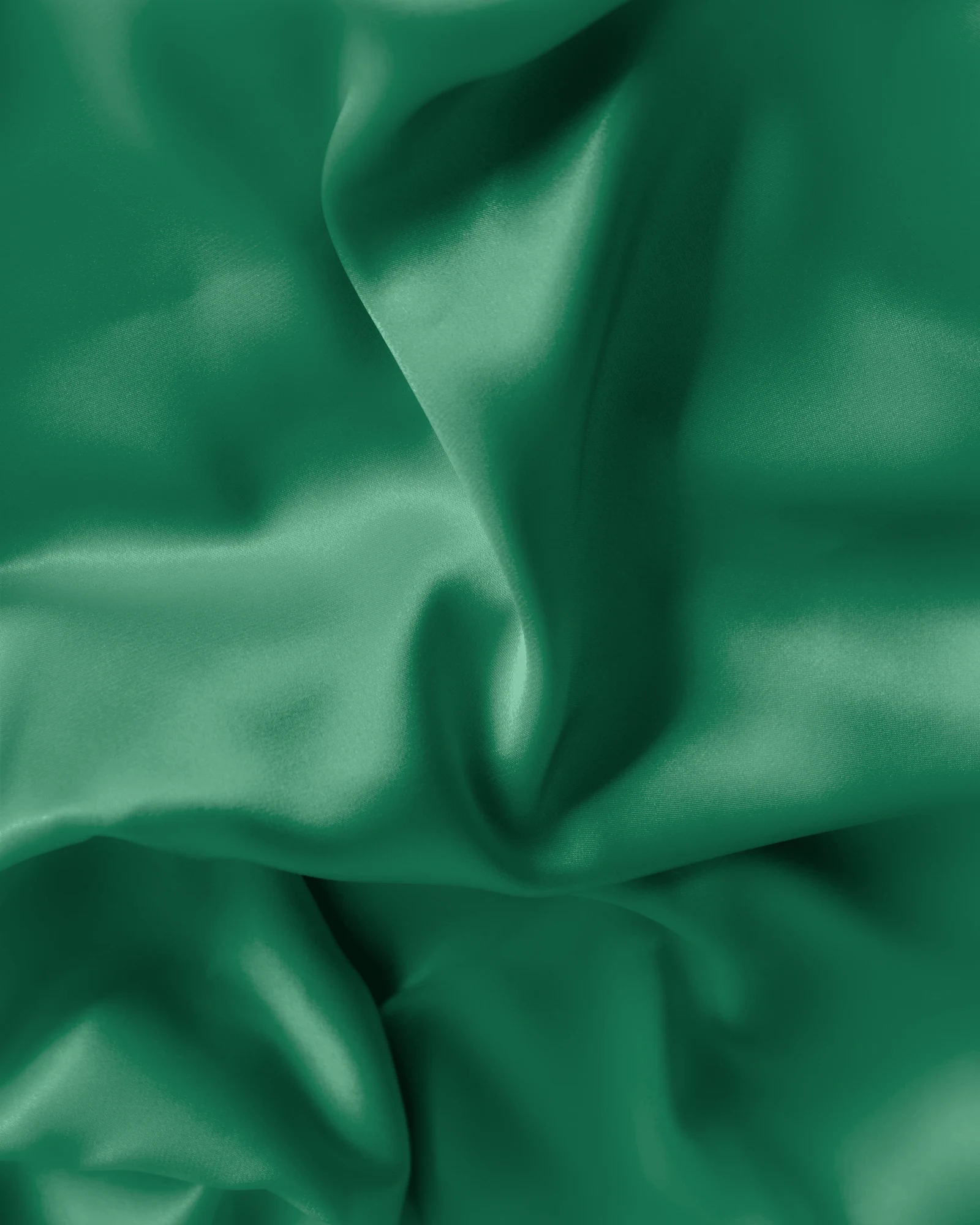 Silk Satin Study / Emerald Green: Digital color preview